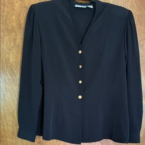 Liz Baker Essentials Charcoal Top